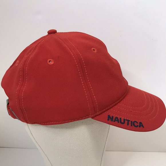 Nautica Red Adjustable Hat - Picture 2 of 7
